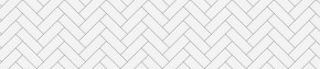Фартук Метро керамик (белая) CPL пластик МДФ 6 мм в Ханты-Мансийске - hanty-mansiysk.mebel-74.com | фото