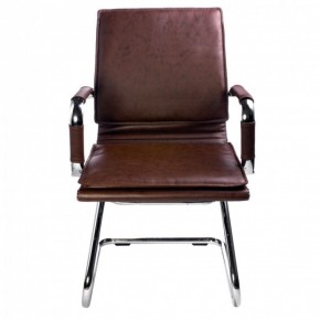 Кресло для посетителя Бюрократ CH-993-Low-V/Brown коричневый в Ханты-Мансийске - hanty-mansiysk.mebel-74.com | фото