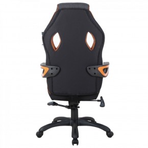 Кресло компьютерное BRABIX Techno Pro GM-003 (ткань черное/серое, вставки оранжевые) 531813 в Ханты-Мансийске - hanty-mansiysk.mebel-74.com | фото