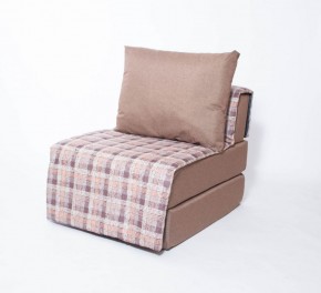 Кресло-кровать бескаркасное Харви (коричневый-квадро беж) в Ханты-Мансийске - hanty-mansiysk.mebel-74.com | фото