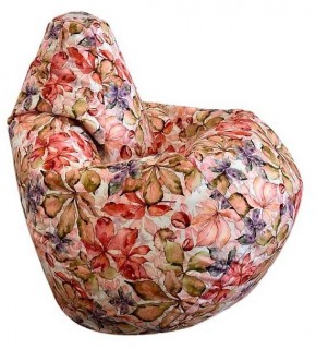 Кресло-мешок Цветы L в Ханты-Мансийске - hanty-mansiysk.mebel-74.com | фото