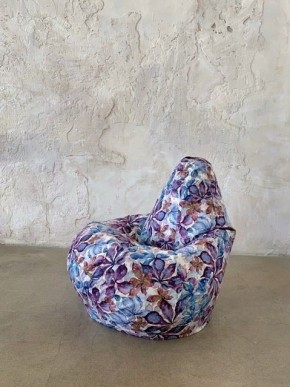 Кресло-мешок Цветы XL в Ханты-Мансийске - hanty-mansiysk.mebel-74.com | фото
