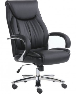 Кресло офисное BRABIX PREMIUM "Advance EX-575" (хром, экокожа, черное) 531825 в Ханты-Мансийске - hanty-mansiysk.mebel-74.com | фото