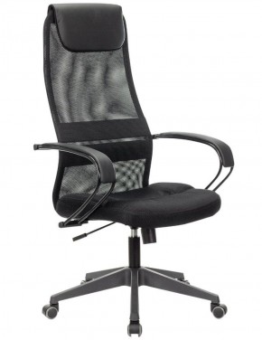 Кресло офисное BRABIX PREMIUM "Stalker EX-608 PL" (ткань-сетка/кожзам, черное) 532090 в Ханты-Мансийске - hanty-mansiysk.mebel-74.com | фото