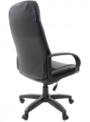 Кресло офисное BRABIX "Strike EX-525" (экокожа черная, ткань черная) 531381 в Ханты-Мансийске - hanty-mansiysk.mebel-74.com | фото