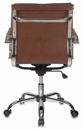 Кресло руководителя Бюрократ CH-993-LOW/BROWN коричневый в Ханты-Мансийске - hanty-mansiysk.mebel-74.com | фото