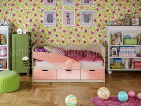 Кровать Бабочки (Розовый металлик) 1600 в Ханты-Мансийске - hanty-mansiysk.mebel-74.com | фото