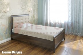 Кровать КР-1032 с мягким изголовьем в Ханты-Мансийске - hanty-mansiysk.mebel-74.com | фото