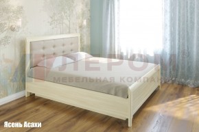 Кровать КР-1033 с мягким изголовьем в Ханты-Мансийске - hanty-mansiysk.mebel-74.com | фото