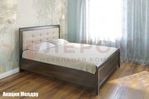 Кровать КР-1034 с мягким изголовьем в Ханты-Мансийске - hanty-mansiysk.mebel-74.com | фото