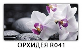 Обеденный раздвижной стол Бриз с фотопечатью Цветы R044 в Ханты-Мансийске - hanty-mansiysk.mebel-74.com | фото