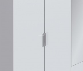 Шкаф 6-ти дверный Николь СБ-2593/1 (Белый) в Ханты-Мансийске - hanty-mansiysk.mebel-74.com | фото