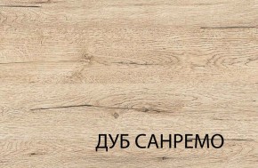 Шкаф-витрина 1V2SL, OSKAR , цвет дуб Санремо в Ханты-Мансийске - hanty-mansiysk.mebel-74.com | фото