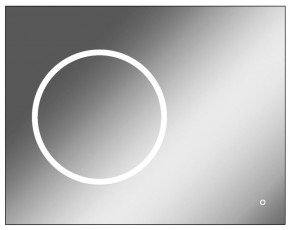 Зеркало Eclipse 90 black с подсветкой Sansa (SE1031Z) в Ханты-Мансийске - hanty-mansiysk.mebel-74.com | фото